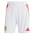2024-2025 Man Utd Home Shorts (White)