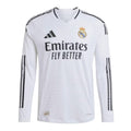 2024/25 Real Madrid player Long Sleeve Home Shirt