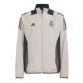 2024-2025 Real Madrid EU Presentation Jacket (Putty Mauve) - Kids